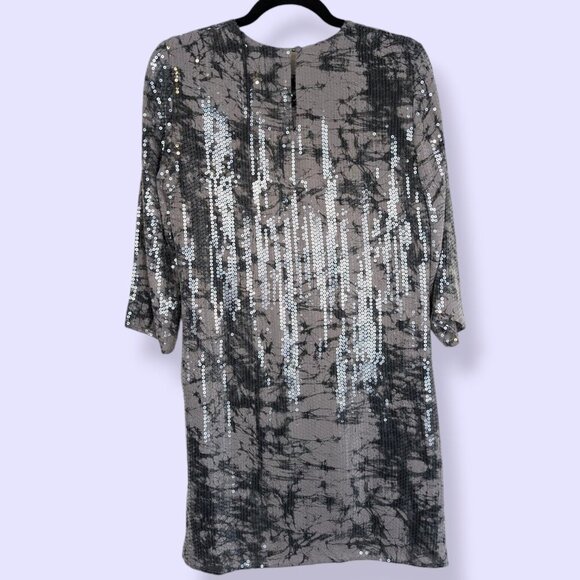 Parker 100% Silk Sequin Dress - Picture 6 of 10